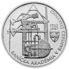 Strieborná minca 100 Kčs Banská Štiavnica | 1987 | Proof