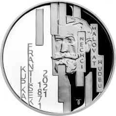 Strieborná minca 200 Kč František Kupka | 2021 | Proof