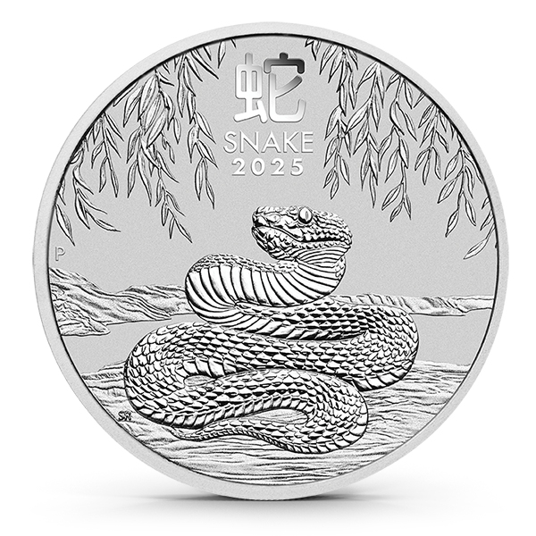 Stříbrná investiční mince Rok Hada 1/2 Oz | Lunar III | 2025