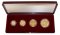 Set of 4 gold coins Koruna Česká | 1995 | Standard