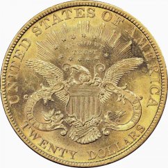Gold coin 20 Dollar American Double Eagle | Liberty Head | 1880