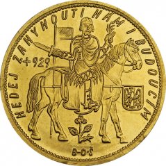 Zlatá mince Svatováclavský 10 Dukát | 1937