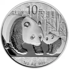 Panda 1 uncia | 2011 | ezüstérme