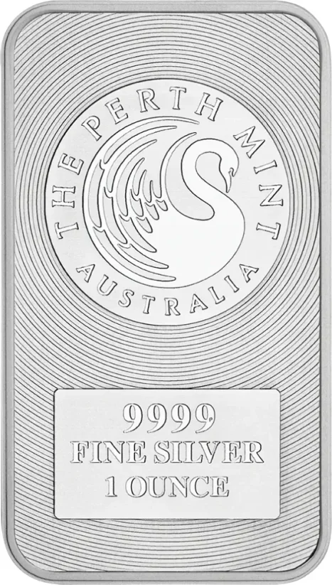 31,1g srebna sztabka | Perth mint