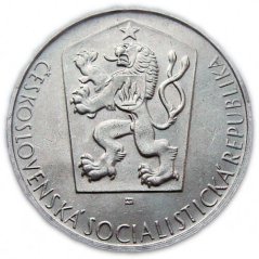 Stříbrná mince 10 Kčs 20 let SNP | 1964 | Proof