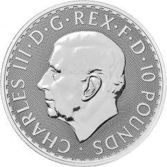 Silver coin Britannia 10 Oz | Charles III | 2024