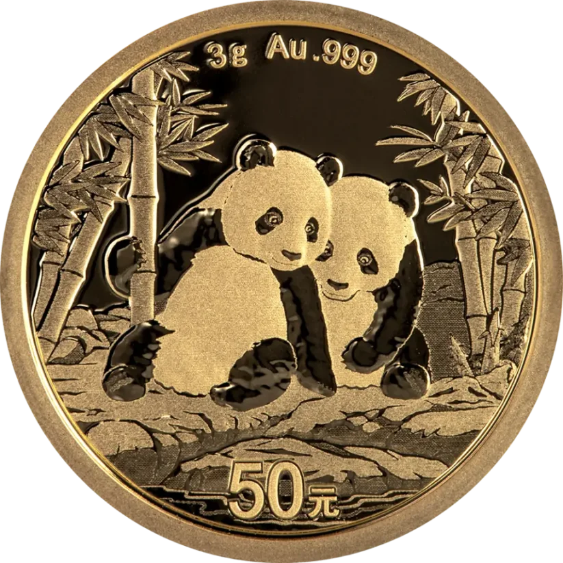 Zlatá investiční mince Panda 3g | 2026