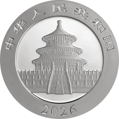 Srebrna moneta Chińska Panda 30g | 2026