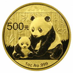 Zlatá investiční mince Panda 1 Oz | 2012