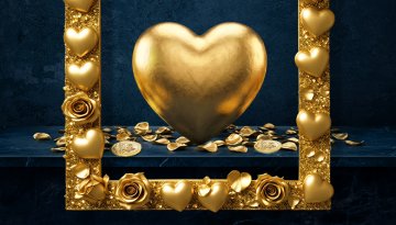 Valentine with a heart of gold