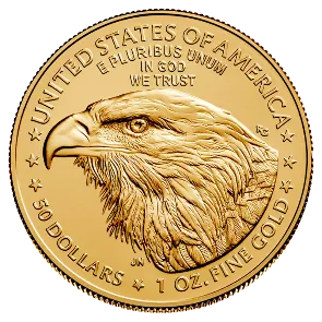 Gold coin American Eagle 1 Oz