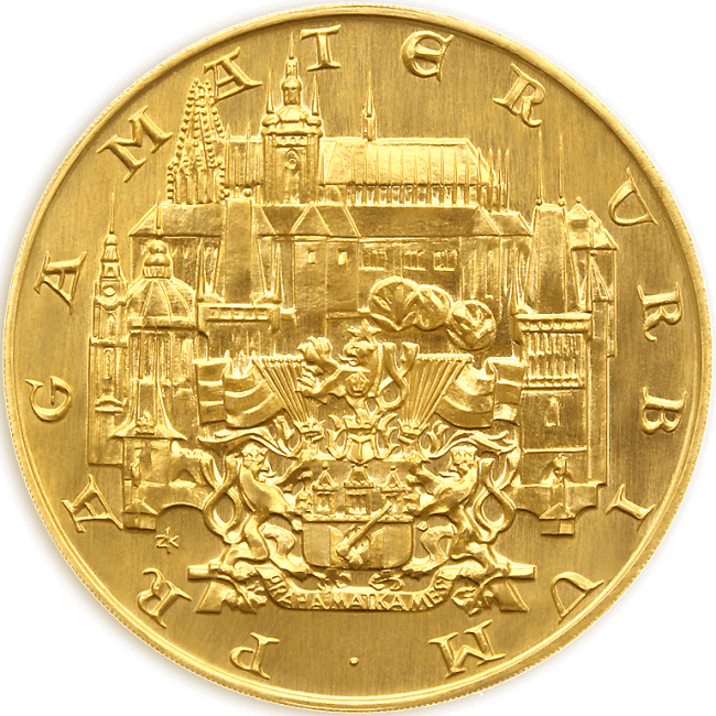 Gold coin 10 Ducat | 1978 | 600th anniversary of the death of Charles IV.