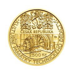Gold coin 2500 CZK Důl Michal v Ostravě | 2010 | Proof