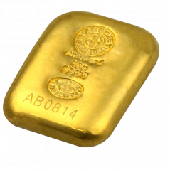 50g investiční zlatý slitek | Argor-Heraeus | Litý slitek