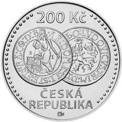 Stříbrná mince 200 Kč Zahájení ražby jáchymovských tolarů | 2020 | Standard