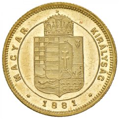 Zlatá mince 1 Dukát Františka Josefa I. | Uherská ražba | 1869 GYF