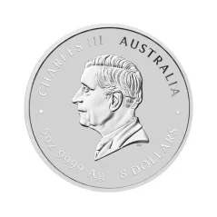 Strieborná investičná minca Rok Kozy 5 Oz | Lunar III | 2027