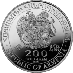 Silver coin Noah's Ark 1/2 Oz | 2025