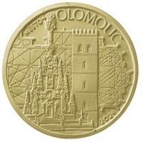 Zlatá minca 5000 Kč Mesto Olomouc | 2024 | Standard