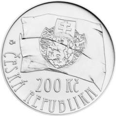 Stříbrná mince 200 Kč Založení Československých legií | 2014 | Standard