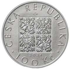 Strieborná minca 100 Kč Najvyššie prokuratúry | 2024 | Proof