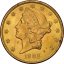 Gold coin 20 Dollar American Double Eagle | Liberty Head | 1902