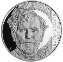 Silver coin 200 CZK Alfons Mucha | 2010 | Proof