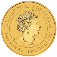 Zlatá investiční mince Rok Buvola 10 Oz | Lunar III | 2021