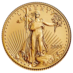 Zlatá investičná minca American Eagle 1/4 Oz