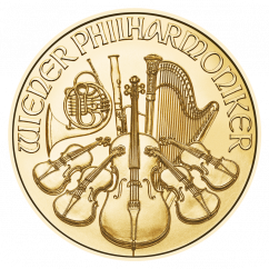 Gold coin Vienna Philharmonic 1 oz