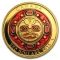 Gold coin Singing moon | 2015 | Proof | High relief