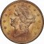 Gold coin 20 Dollar American Double Eagle | Liberty Head | 1899