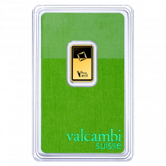 2,5g investiční zlatý slitek | Valcambi | Green Gold