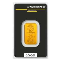 10g investičná zlatá tehlička | Argor-Heraeus