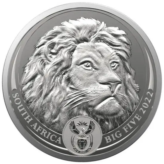 Silver coin Lion 1 Oz | Big Five II | 2022