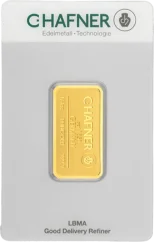 1/4 Oz investiční zlatý slitek | C.Hafner