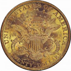 Złota Moneta 20 Dolarów Podwójny Orzeł | Liberty Head | 1890
