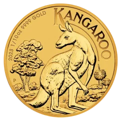 Zlatá investiční mince Kangaroo 1/10 Oz