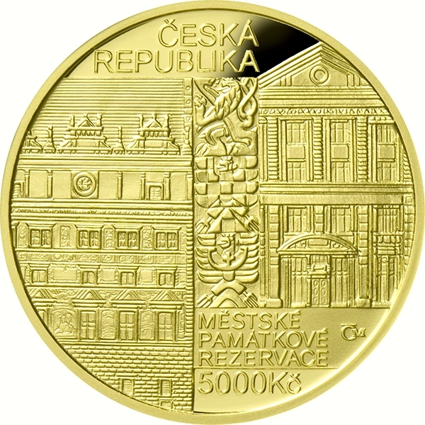 Zlatá mince 5000 Kč Město Plzeň | 2026 | Proof