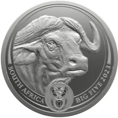 Stříbrná investiční mince Buvol 1 Oz | Big Five II | 2023