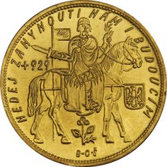 Gold coin St. Wenceslas 5 Ducat | 1935