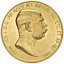 Gold coin 100 Corona Franz-Joseph I. | Austrian mintage | 1908 | Anniversary | Lady in the Clouds