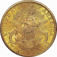 Gold coin 20 Dollar American Double Eagle | Liberty Head | 1883