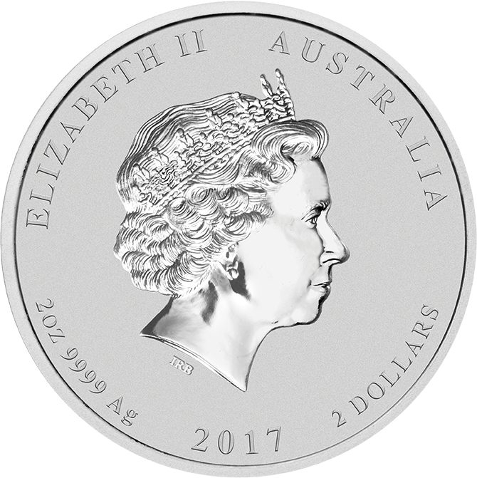 Silver coin Rooste 2 Oz | Lunar II | 2017