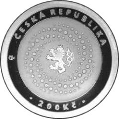 Strieborná minca 200 Kč Zasedání MMF a Světové banky v Praze | 2000 | Proof