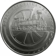 Stříbrná mince 200 Kč Založení Národního technického muzea | 2008 | Standard