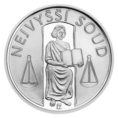 Srebrna moneta 100 CZK Sąd Najwyższy | 2025 | Proof