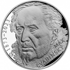 Strieborná minca 200 Kč Max Švabinský | 2023 | Proof