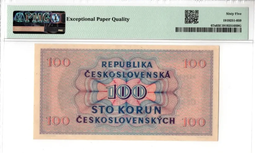 Bankovka 100 Korun |1945 | EPQ 65