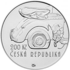 Silver coin 200 CZK Operace Anthropoid | 2017 | Standard